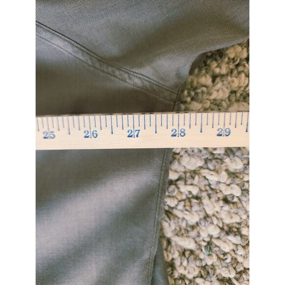 Polo Ralph Lauren Men's 3XLT Silk- Linen-Cotton Blend Long Sleeve Button Down - Picture 4 of 5